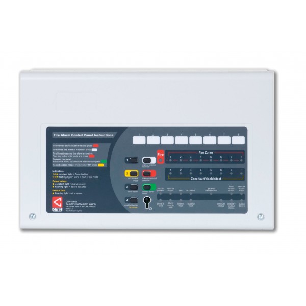 CTEC CFP Alarmsense Conventional 2 zone panel  Two Wire CFP702-2