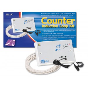 ML1 1.2m² Counter Induction Loop Amplifier Kit