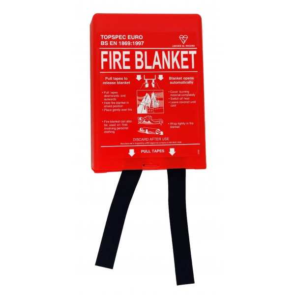 Topspec Fire Blanket 1m x 1m